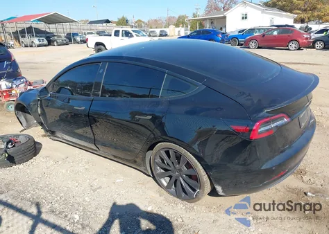 2020 Tesla Model 3 Performance Dual Motor All-Wheel Drive from USA, damaged, VIN 5YJ3E1EC2LF714385